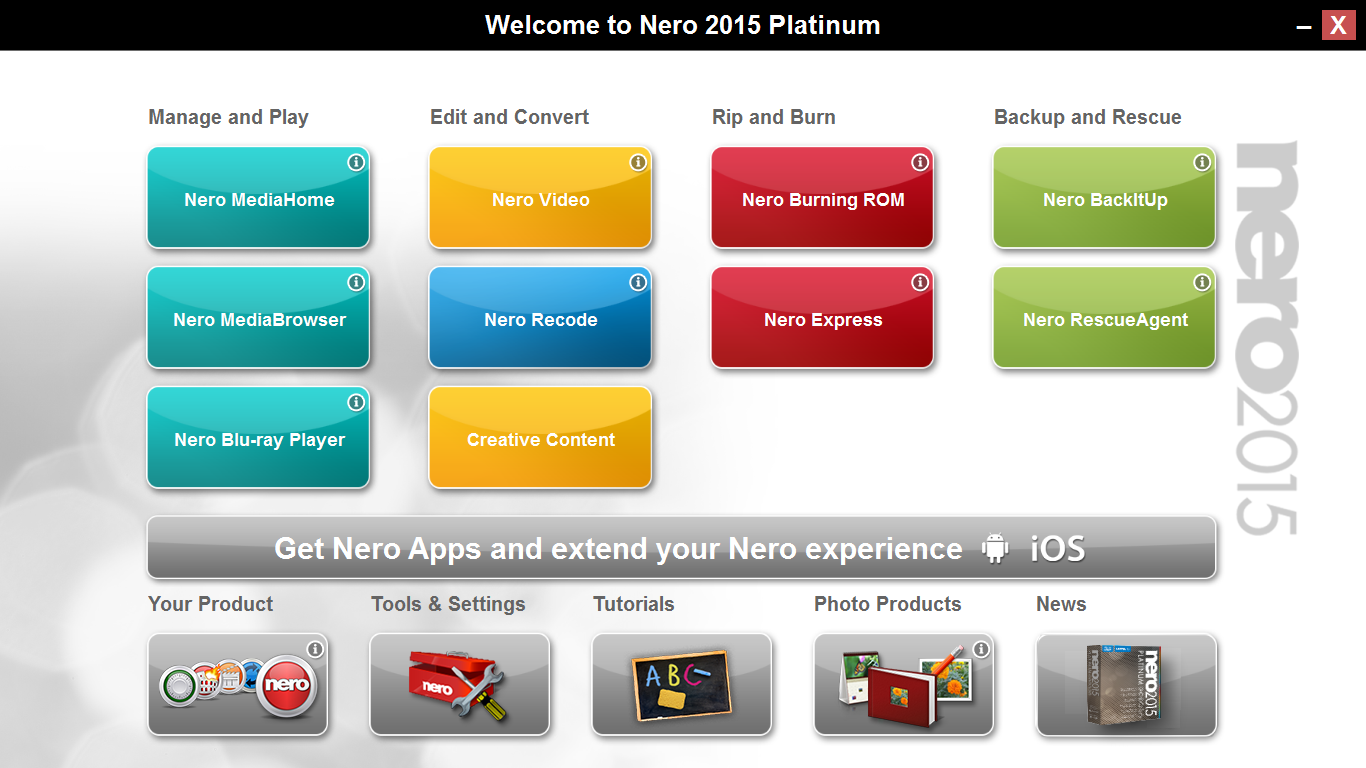 Nero startsmart 7 free download for windows 10